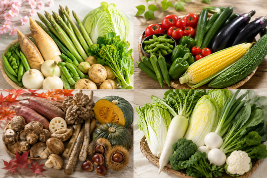 旬の野菜一覧｜春夏秋冬でわかる美味しい時期と選び方